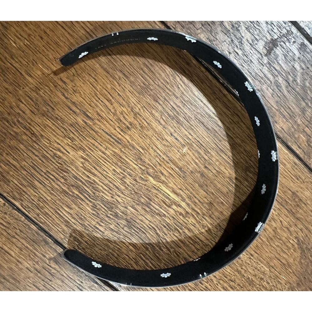 Lele Sadoughi Silver Metal Headband - Picture 3 of 3